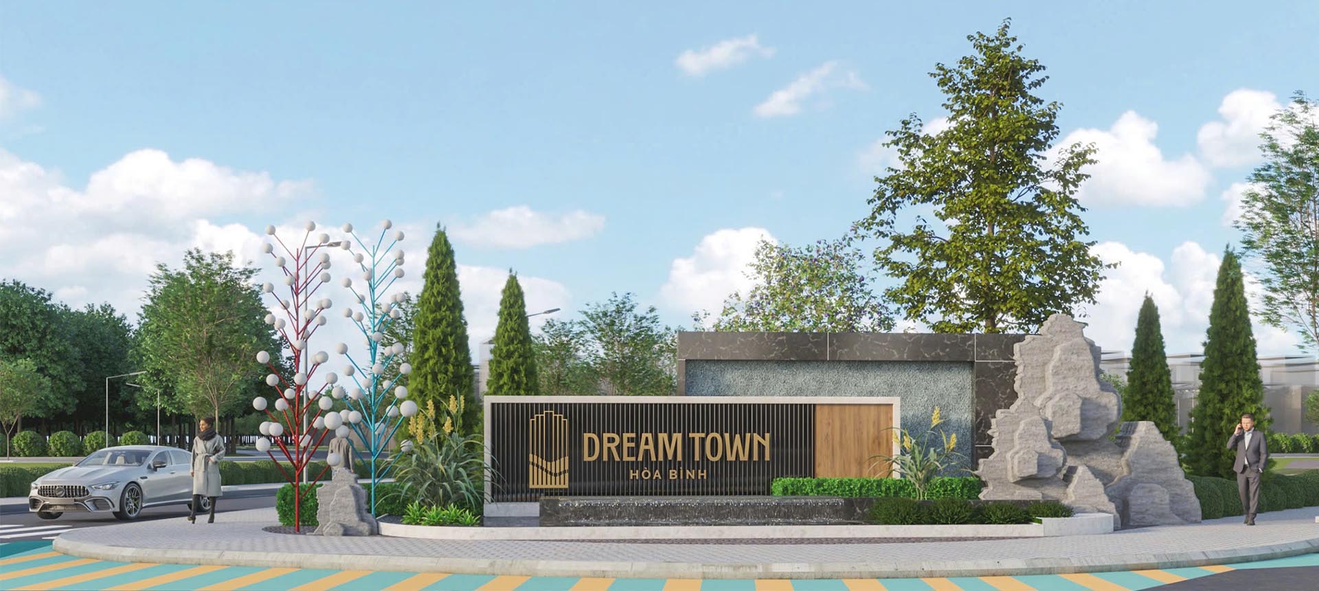 Dream Town Hòa Bình – thị trấn phồn hoa giữa đại ngàn