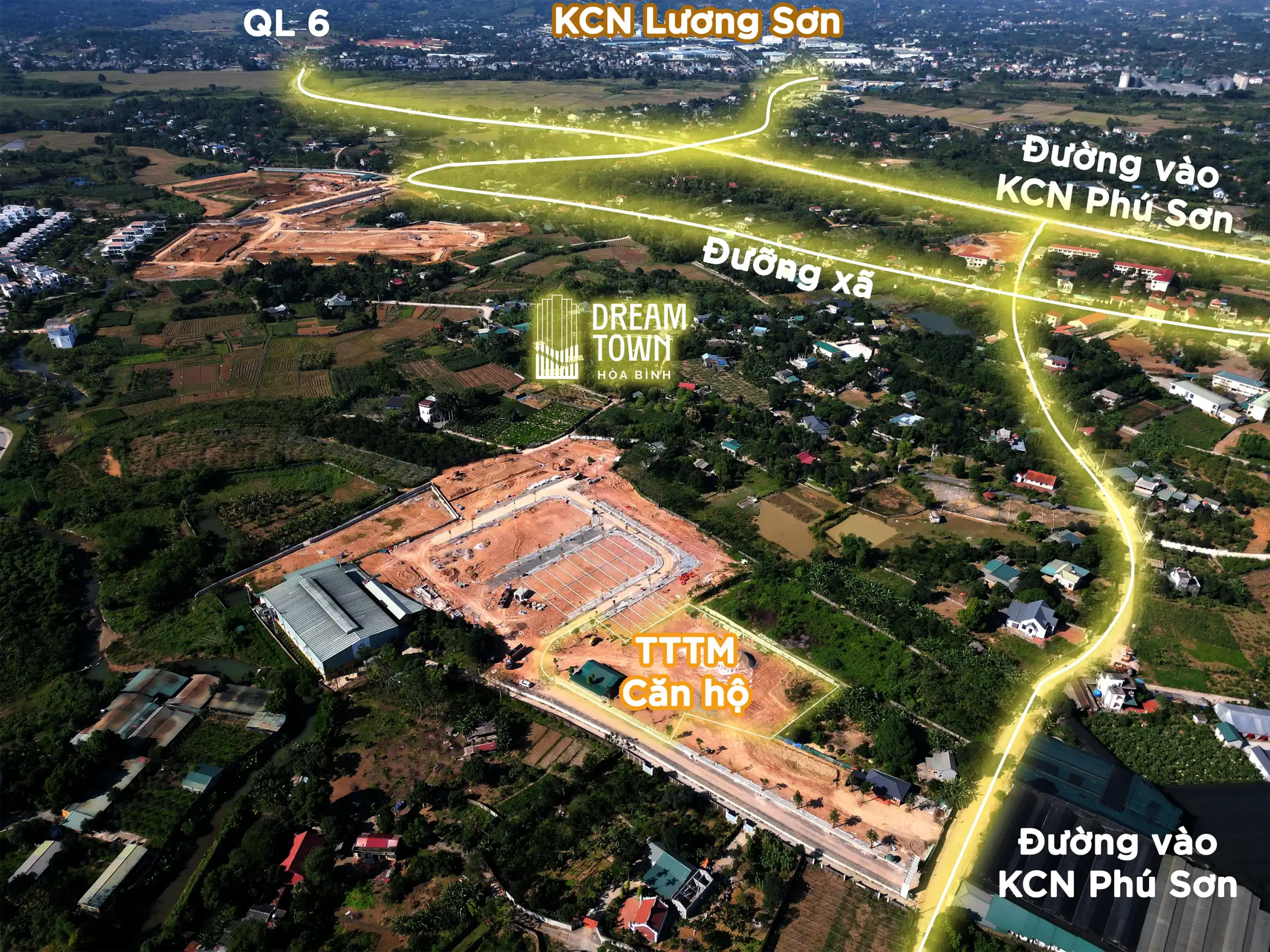 Dream Town Hòa Bình - Thông Tin Chính Thức Chủ Đầu Tư - Dreamlands