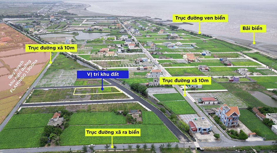 Đất nền ven biển Nam Định