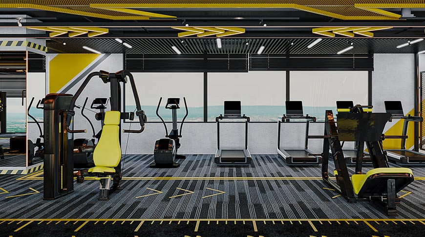 phòng Gym Dream Town Hòa Bình