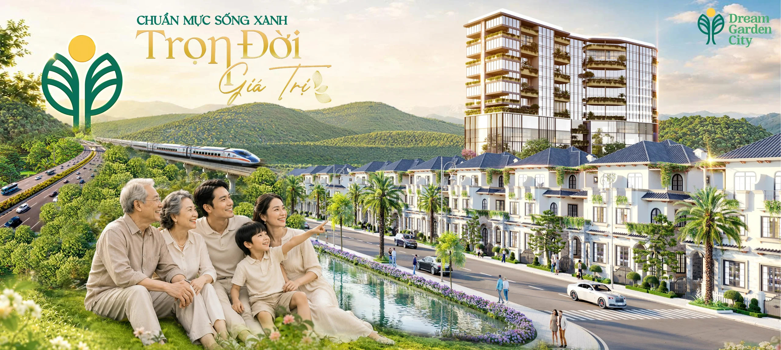 Dream Garden City _ Chuẩn mực sống xanh, trọn đời giá trị