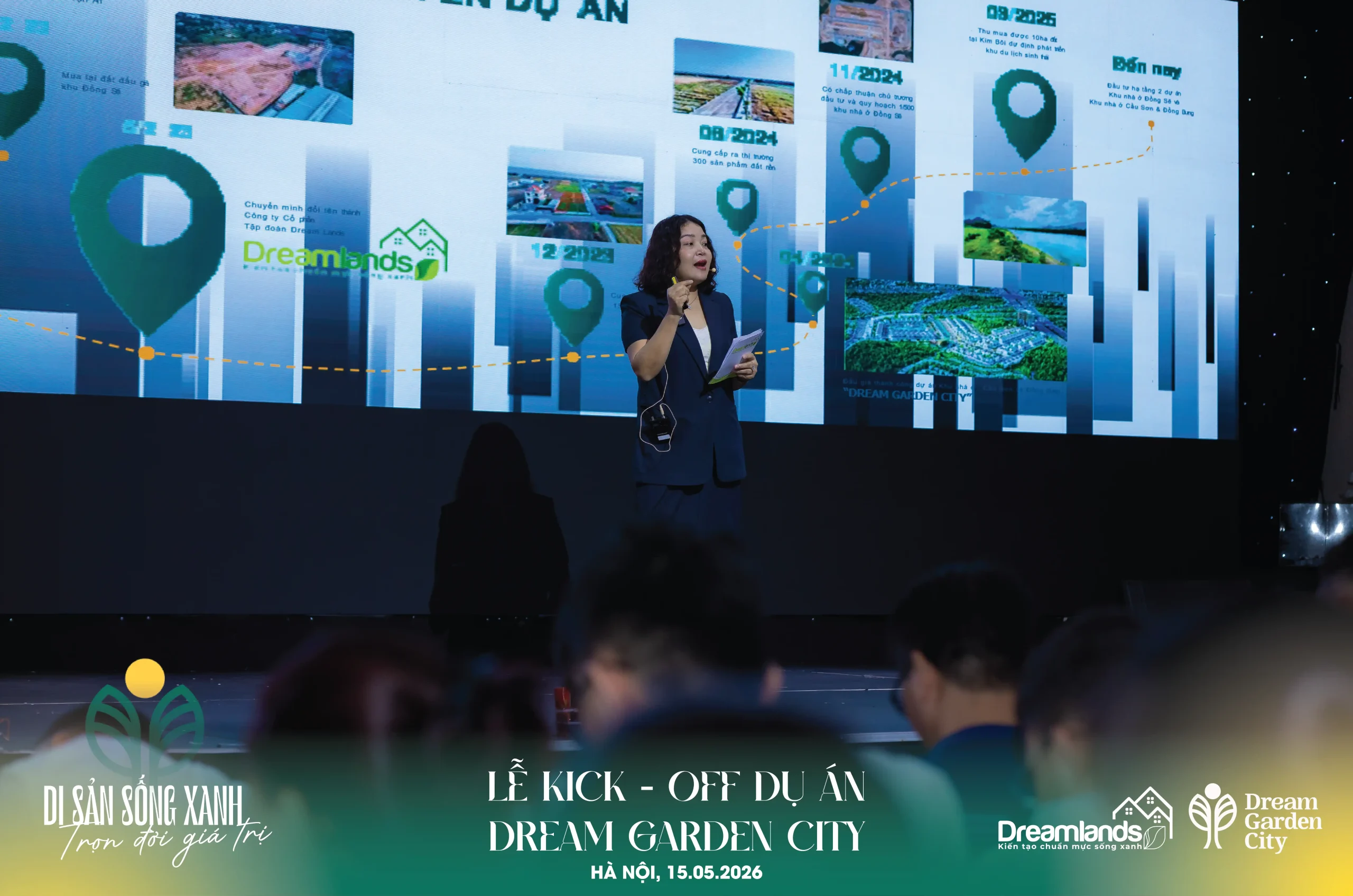  Tổng Giám đốc Dreamlands phát biểu tại sự kiện