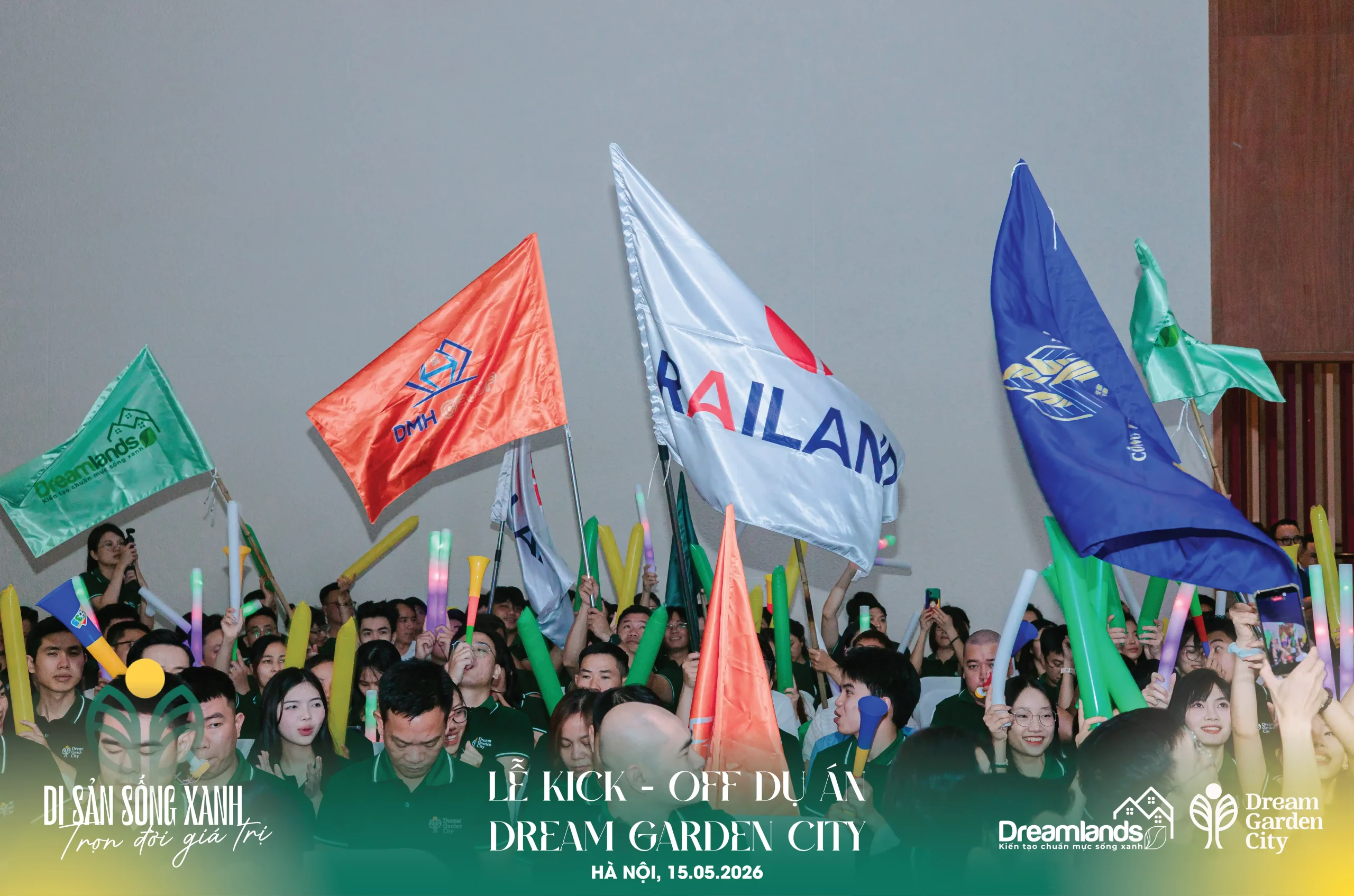 Lễ ra quân Dream Garden City diễn ra tại Hà Nội