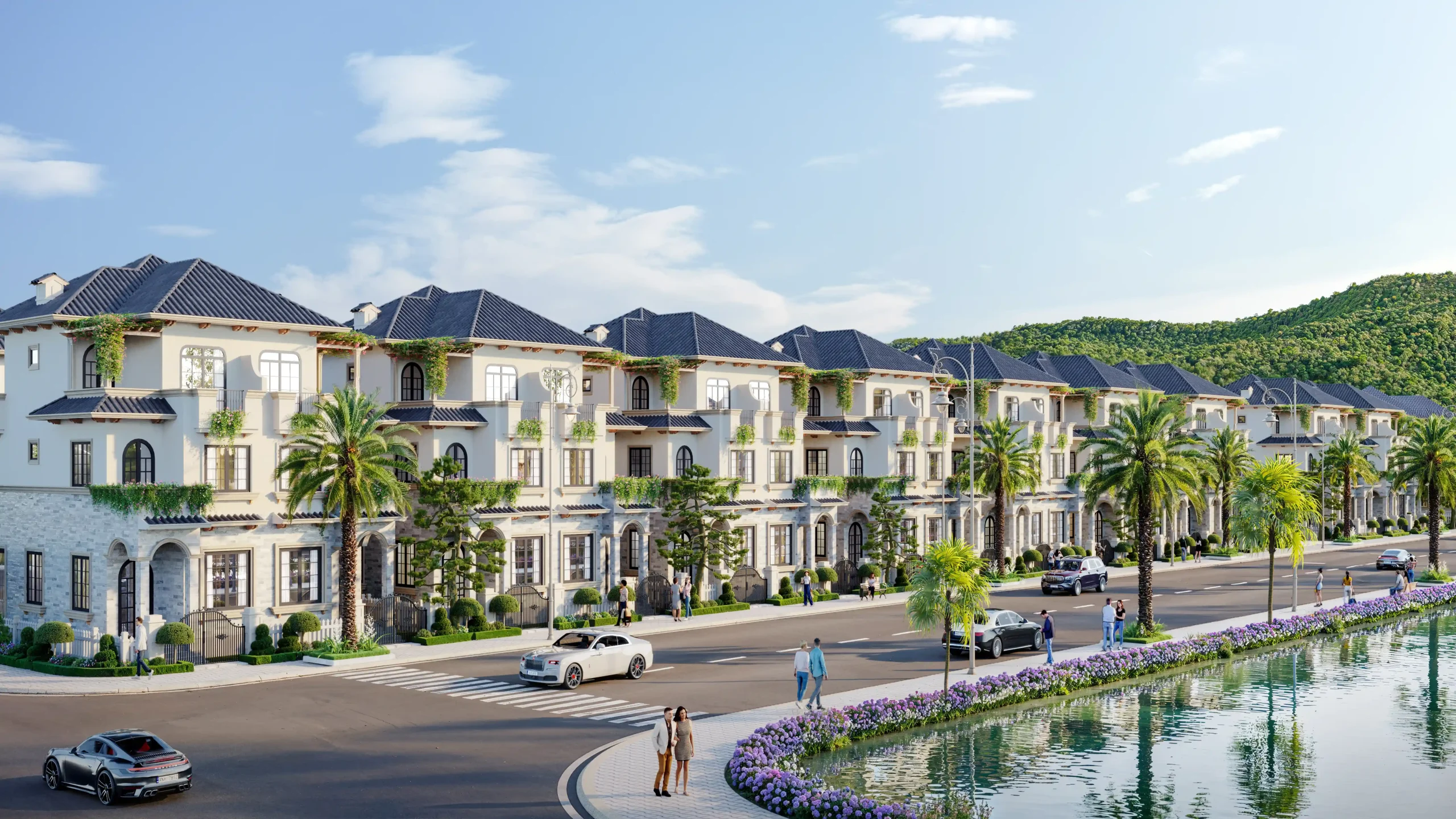 Biệt thự song lập Dream Garden City phong cách Địa Trung Hải
