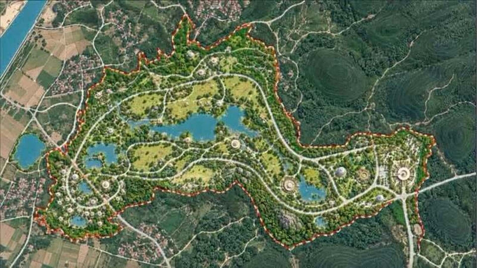 Cơ cấu 4.006,38 ha diện tích dự kiến điều chỉnh từ Phú Thọ về Hà Nội.
